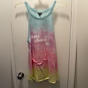 TORRID 1x “How about No” tank top